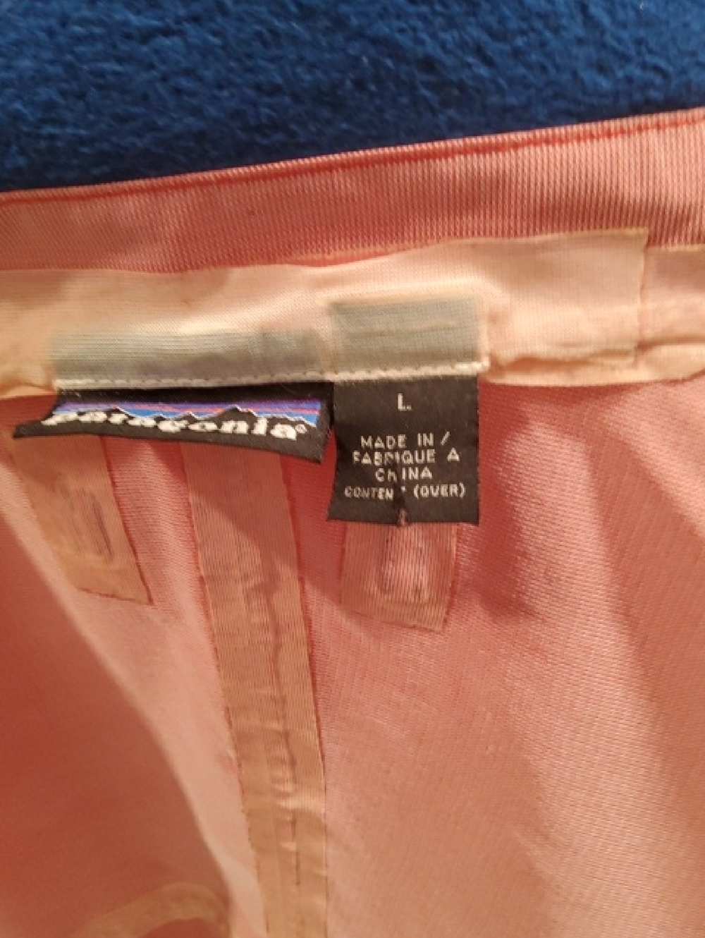 Patagonia Bright Red Lightweight Sailing Foul Weather Jacket Size L - Picture 12 of 14